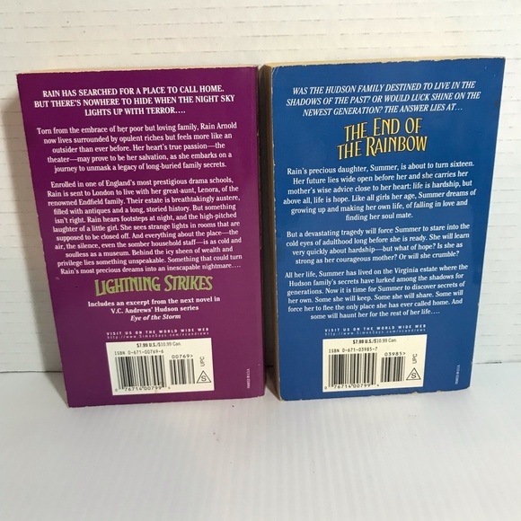 Two VC‎ Andrews Hudson Family Series Paperback Books - Picture 2 of 6